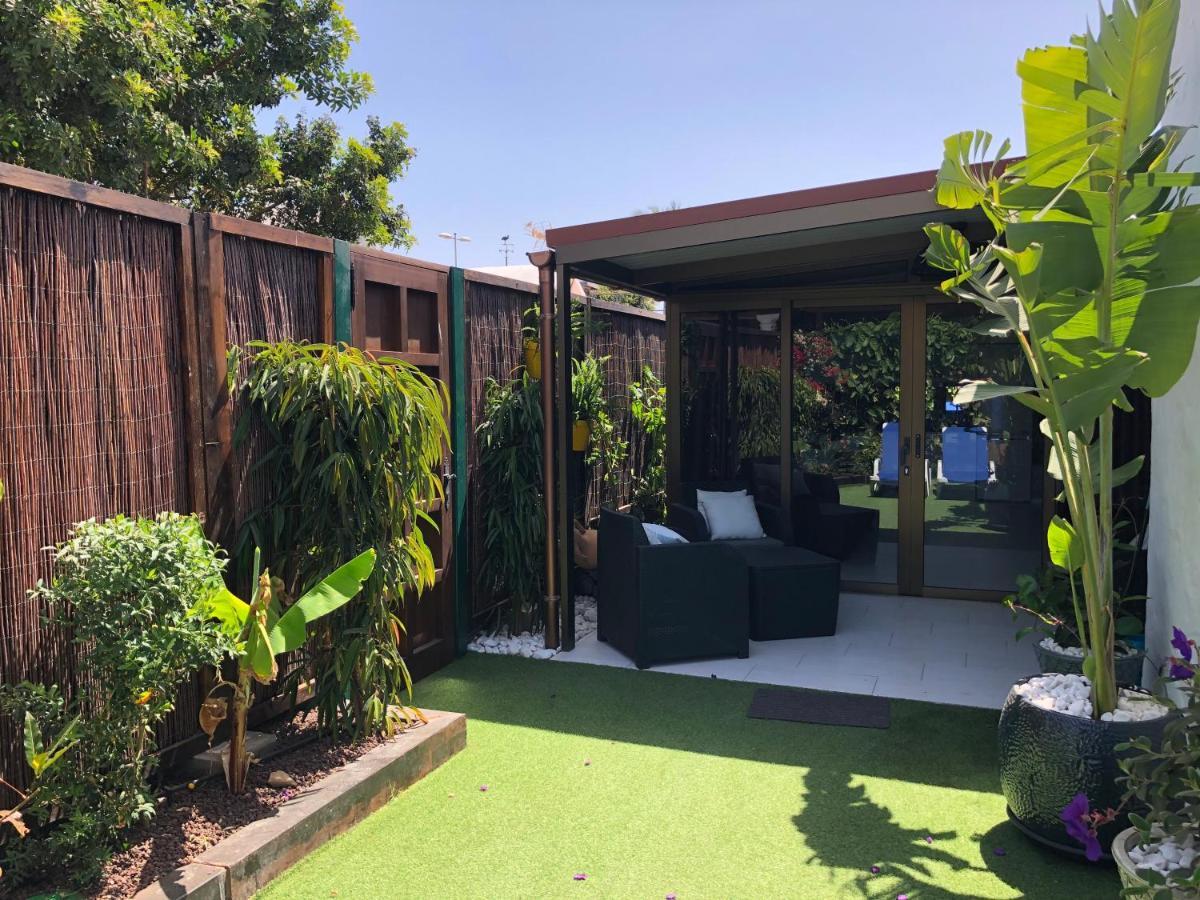 פלאייה דל אינגלז Bungalow Atos With Private Garden מראה חיצוני תמונה