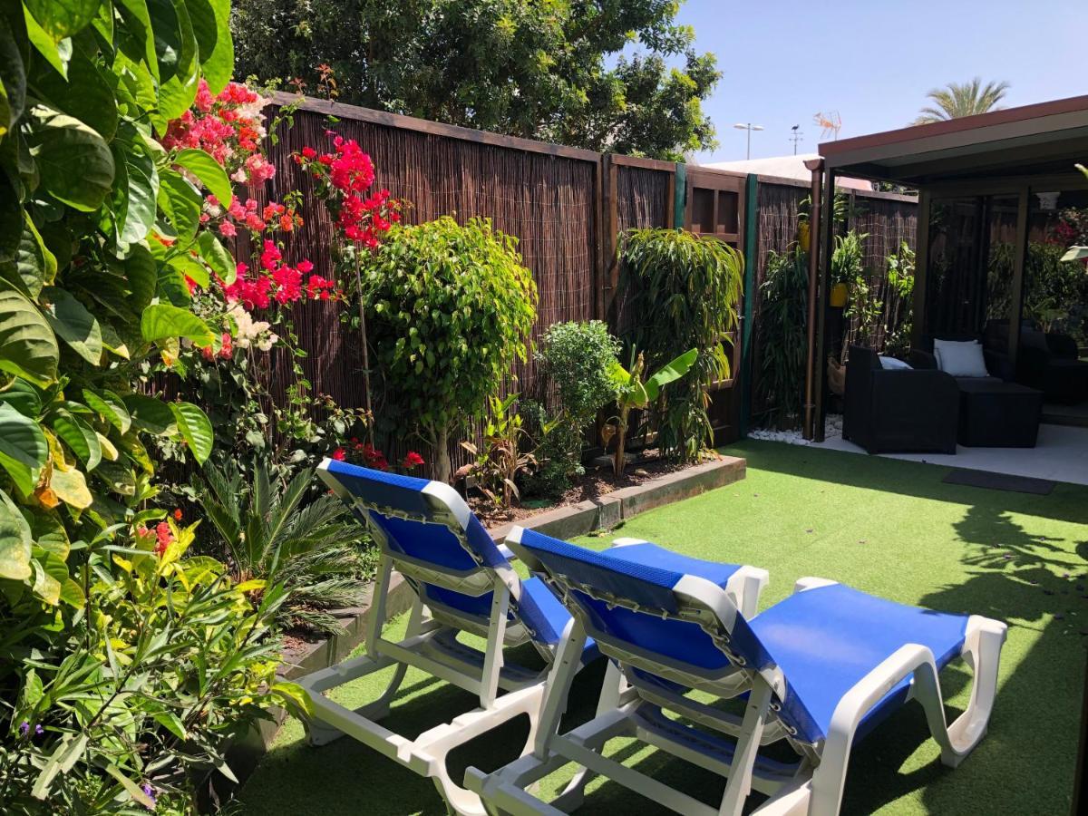 פלאייה דל אינגלז Bungalow Atos With Private Garden מראה חיצוני תמונה